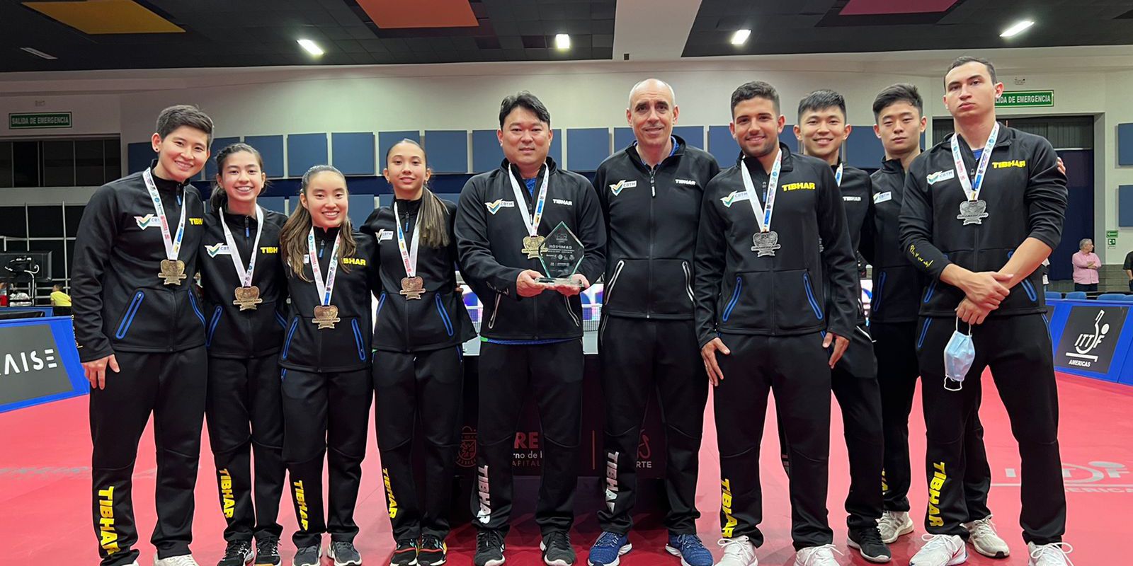 Brazil women's team wins South American table tennis