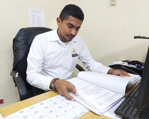 Carlos Rafael Espinoza, the Ortega prosecutor sanctioned by the US.