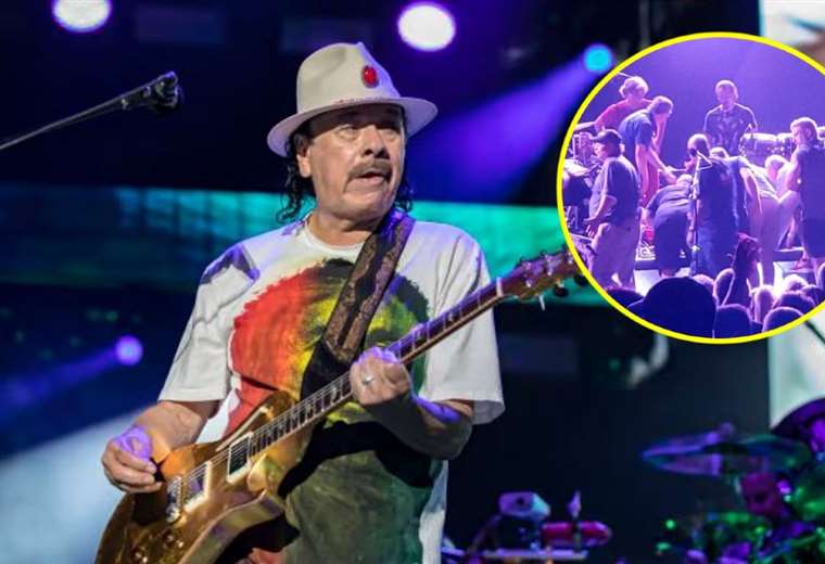 Carlos Santana suspende conciertos luego de desmayarse en el escenario