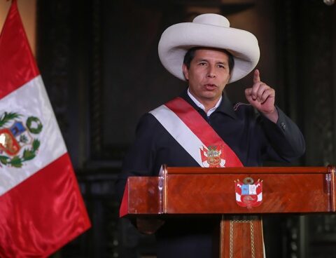 Castillo celebrates one year of Government in the midst of a great political and social crisis