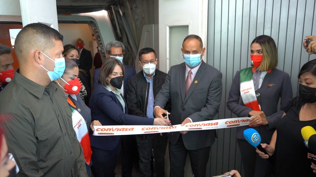 Conviasa inaugurated a new Caracas-China commercial flight