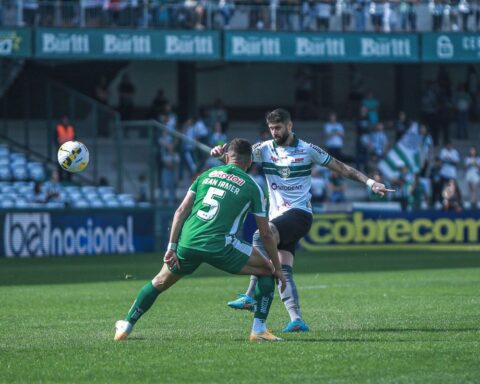 Coritiba and Juventude tie in 2x2