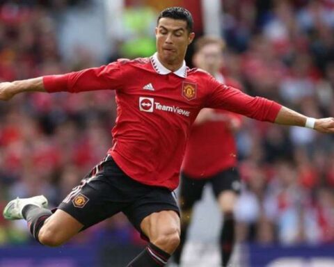 Cristiano Ronaldo reappears with Manchester United in a friendly against RayoVallecano (1-1)