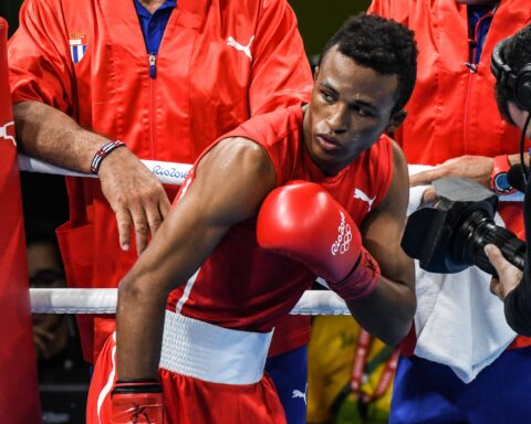 El tres veces monarca mundial y bronce olímpico Lázaro Álvarez. Foto: Marcelino Vázquez / ACN / Archivo.