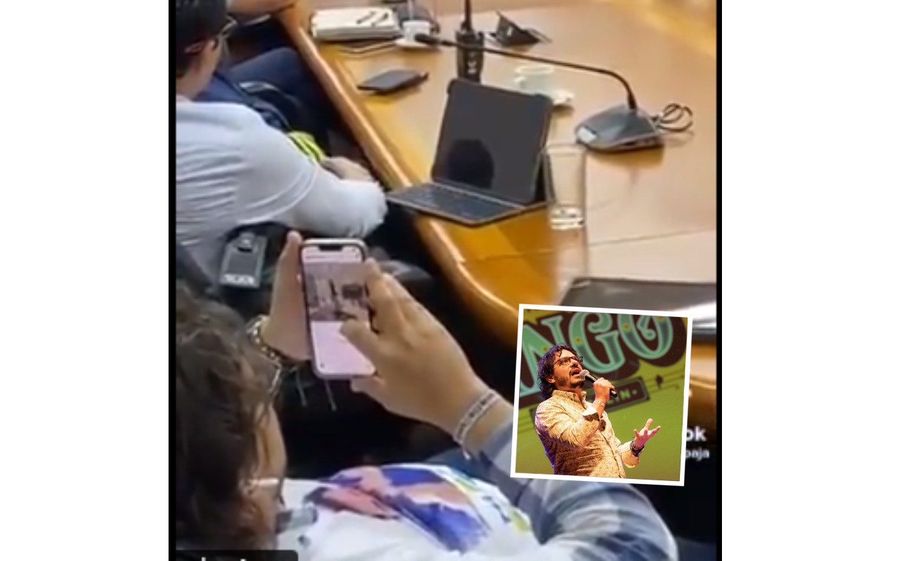 Daniel Quintero's Secretary of Culture is surprised watching TikTok in full Governing Council