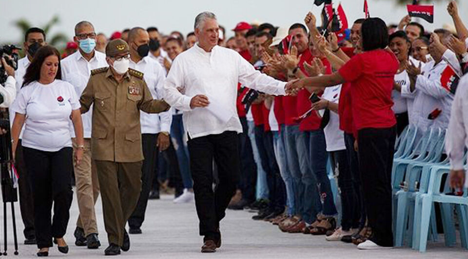 Despite the disastrous situation in the country, Díaz-Canel only sees success in Cuba