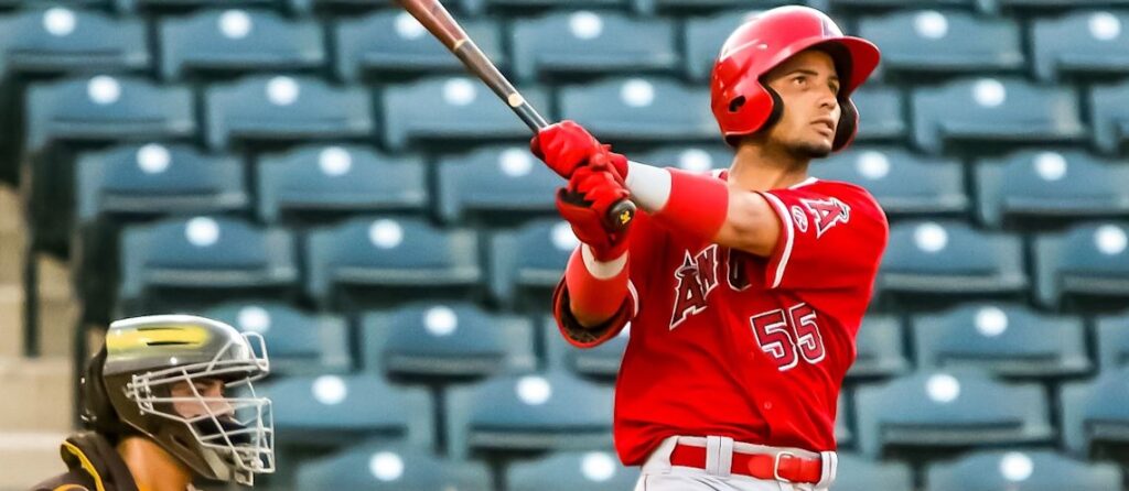 Edgar Yoel Quero, el principal talento de la receptoría cubana en el sistema de Ligas Menores de MLB. Foto: Tomada de MiLB.