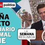 FIU investigates Peña Nieto, animal sanctuary and INE are closed in #LaSemanaResumida