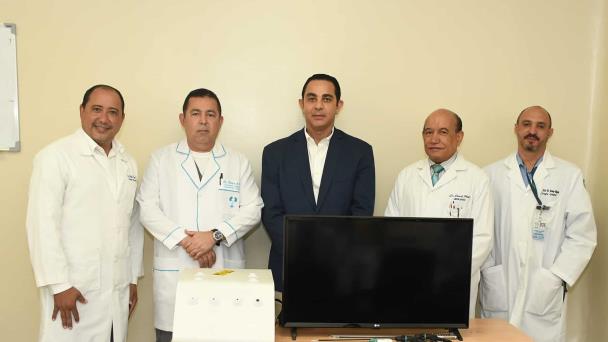 FUNDOURO donates equipment to the Francisco Moscoso Puello Hospital