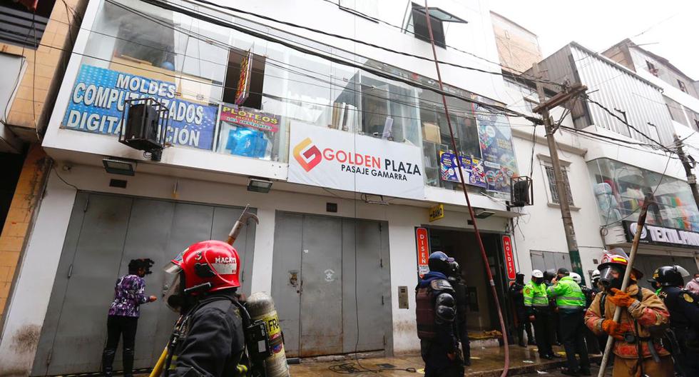 Fire in Gamarra: offending companies could face fines of more than S/ 240,000, Sunafil pointed out