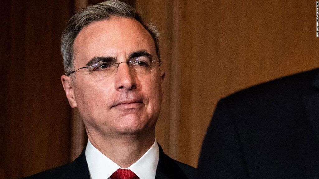 El ex abogado de la Casa Blanca, Pat Cipollone. Foto: CNN.