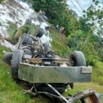 Four deceased people left an accident on the Medellín - Bogotá road
