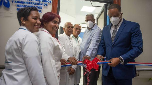 Gautier inaugurates Respiratory Room and High Cost Pharmacy