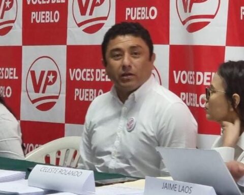 Guillerro Bermejo presented his Voces del Pueblo party: The left cannot end up embracing the right