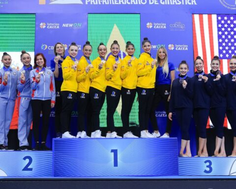 Gymnastics Pan: Brazil is two-time champion in the general competition of the sets