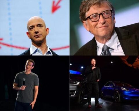 How much billionaires lost in the first half of the year