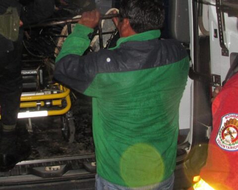 Huancavelica: Motorcyclists are saved from dying in road accidents