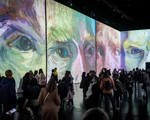 La exposición “Imagine Van Gogh” llega a Buenos Aires. Foto: Kaloian Santos.