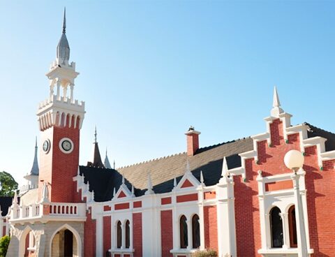 Inauguration of the new train that runs through the Children's Republic