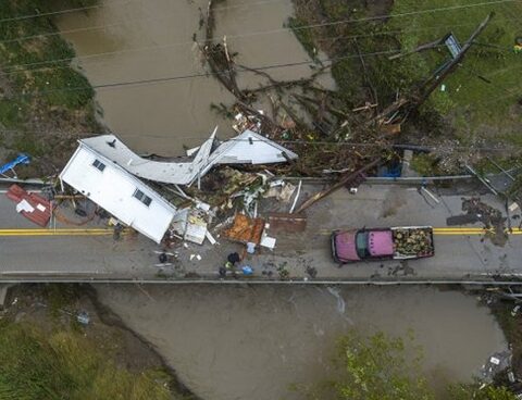 Kentucky flooding leaves at least 16 dead