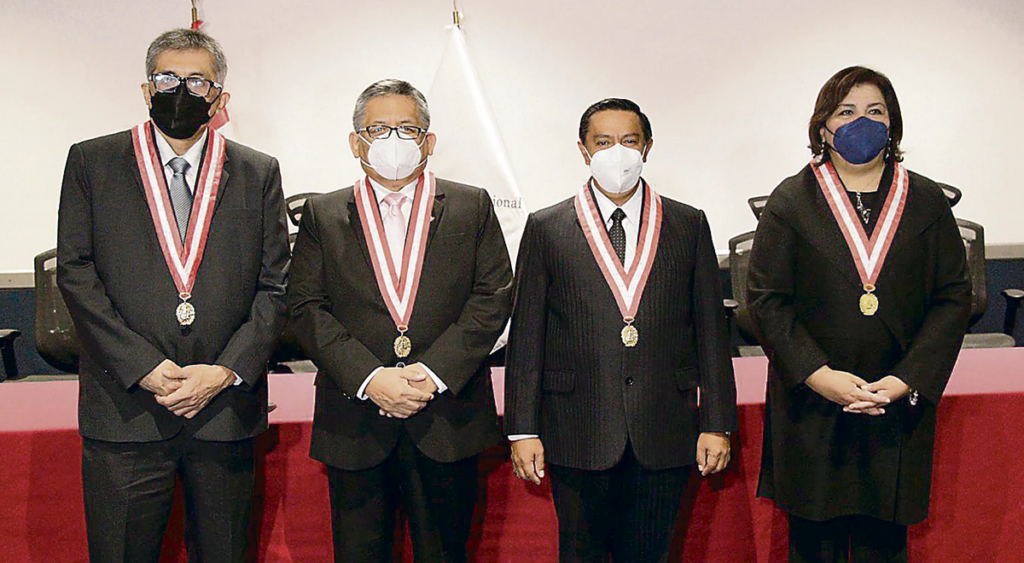 Key supreme judges are sworn in for the election of the President of the Judiciary