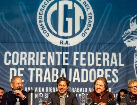 Kicillof: "We are going to accompany the workers who never lowered their arms"