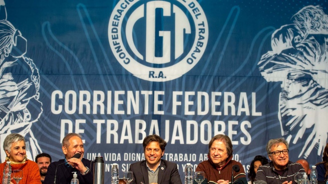 Kicillof: "We are going to accompany the workers who never lowered their arms"