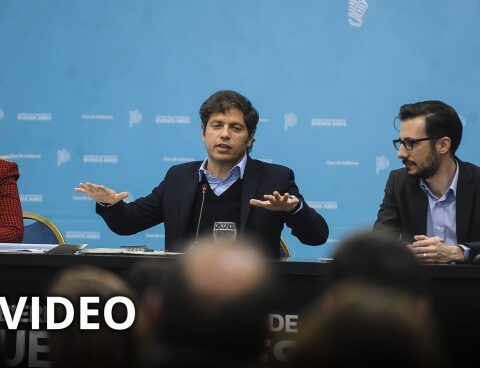Kicillof presented a loan program for housing renovation and expansion