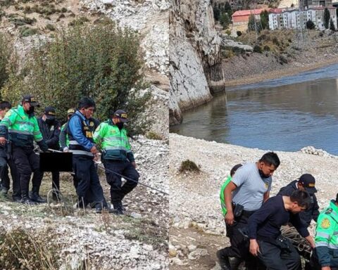La Oroya: Schoolboy throws himself into the river to pick up the ball and dies by drowning