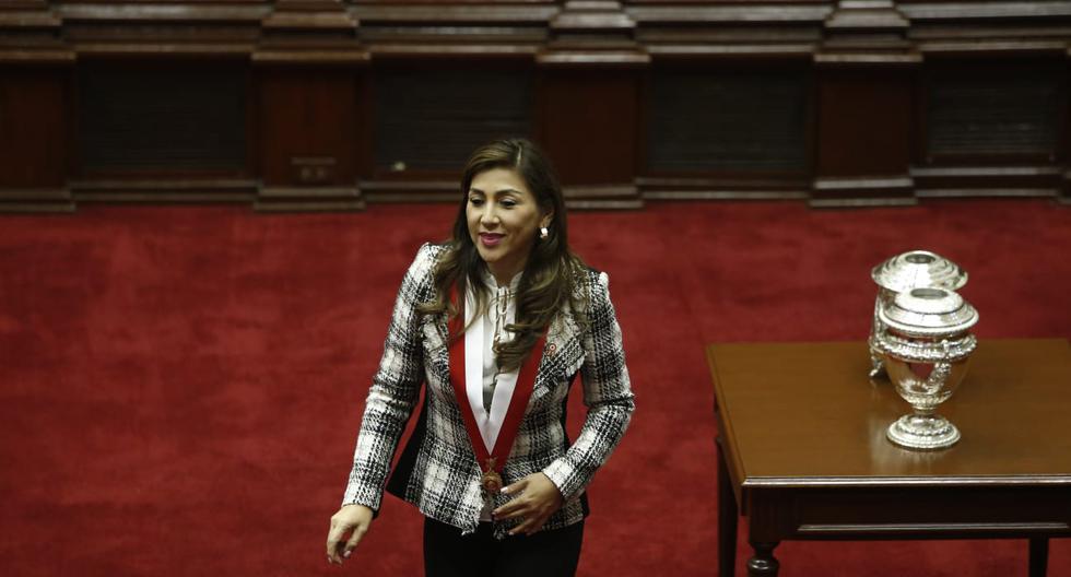 Lady Camones against congressmen who withdraw in a message to the Nation from Pedro Castillo