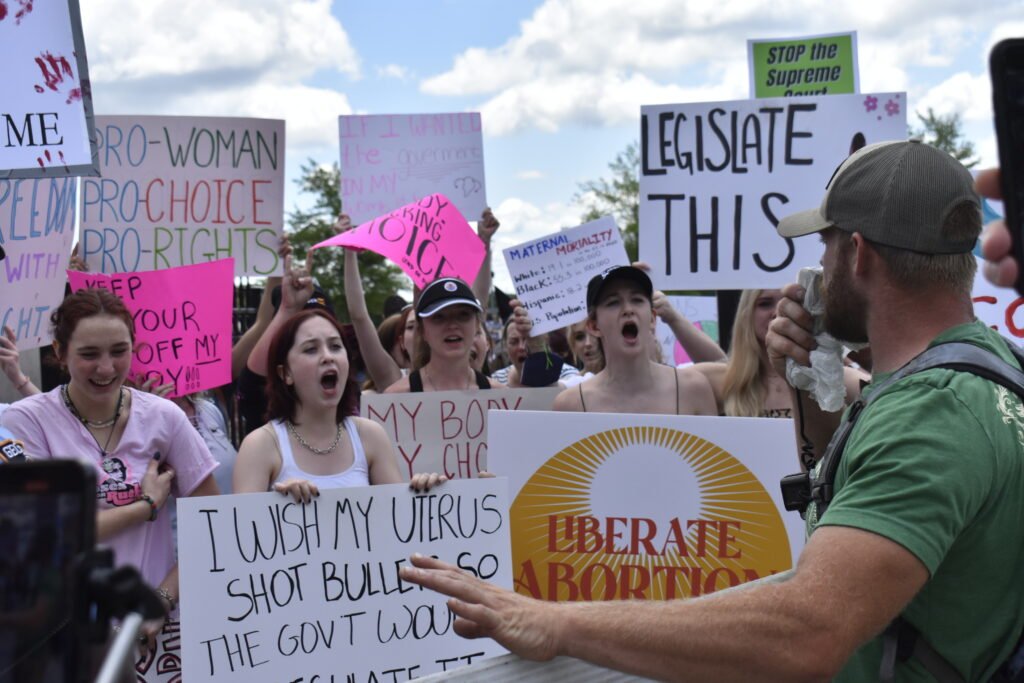 Protestas proaborto en Atlanta, Georgia, el 14 pasado de mayo. Foto: Georgia Recorder.