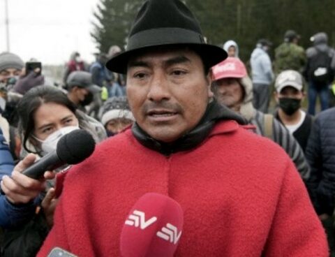 Leonidas Iza, the leader of the protests, will face a hearing in an oral trial