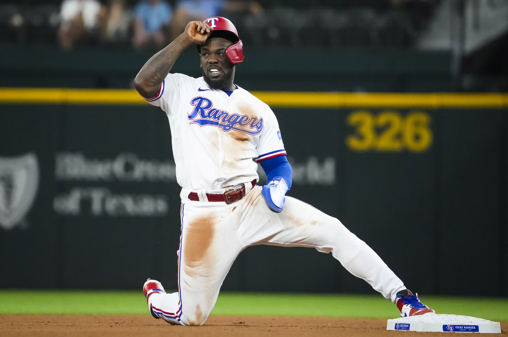 Adolis García es una de las piezas fundamentales de los Rangers. Foto: Smiley N. Pool7Dallas News