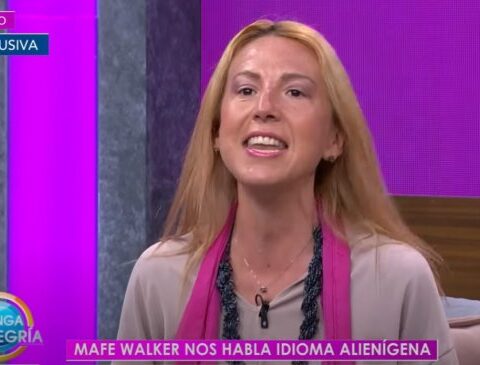 Mafe Walker was discovered "flying to another planet" in the middle of tremendous rumba