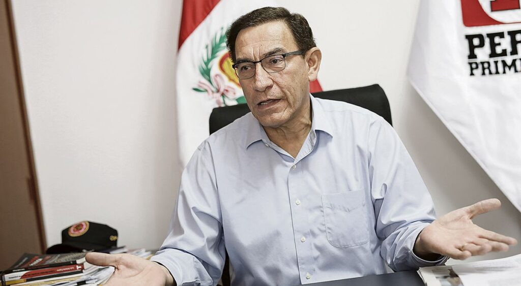 Martín Vizcarra: "This 28 Castillo must propose advance general elections, it is the only thing left to him"