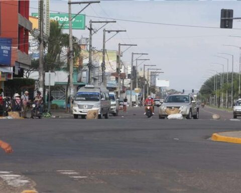 A diferencia de otros días, la zona de El Chiriguano tenía poco movimiento