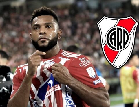 Miguel Borja traveled to close his incorporation to River