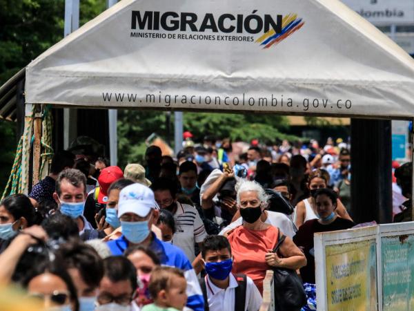 More than two million Venezuelans live in Colombia according to Migration