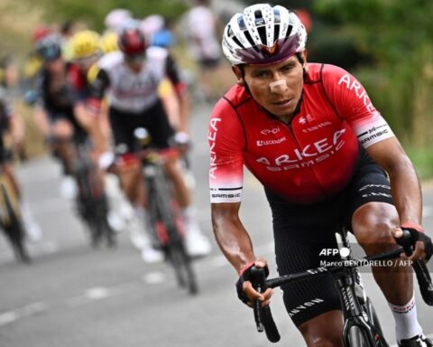 Nairo Quintana in the top 10 of the 2022 Tour de France, his best participation since 2016