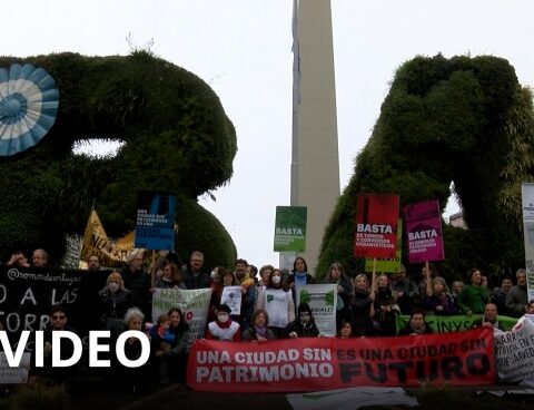 Neighbors of neighborhood organizations demanded more green spaces and fewer towers in CABA