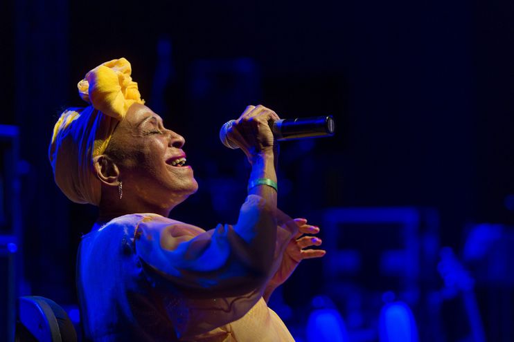 Omara Portuondo. Foto: ABC Color.