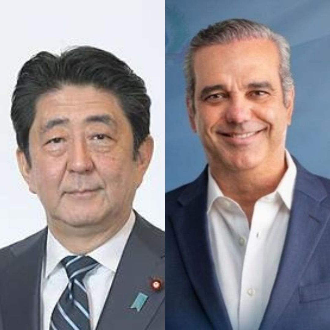 President Abinader mourns the death of Shinzo Abe