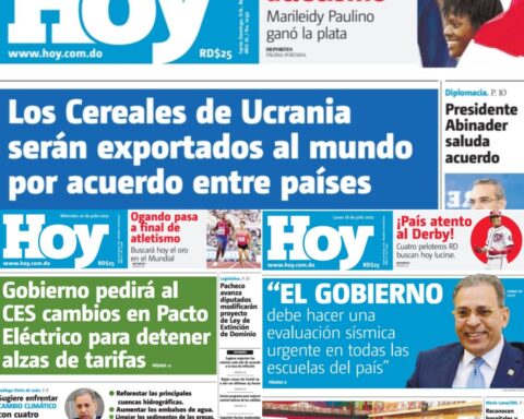 Ediciones impresas HOY: 67% aprueba gestión de Abinader y el 57% votaría por él