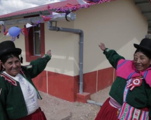 Puno: delivery of 32 thermal houses for the Ilave population that can withstand frost