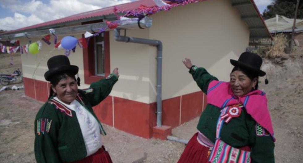 Puno: delivery of 32 thermal houses for the Ilave population that can withstand frost