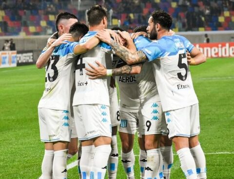 Racing was forceful to overcome Central Córdoba of Santiago del Estero