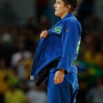 Rafael Macedo is silver and Mayra Aguiar bronze in Judo Grand Prix