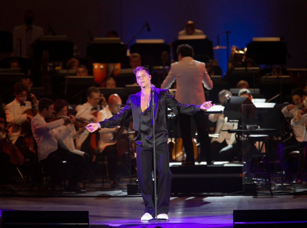 Ricky Martin y Gustavo Dudamel