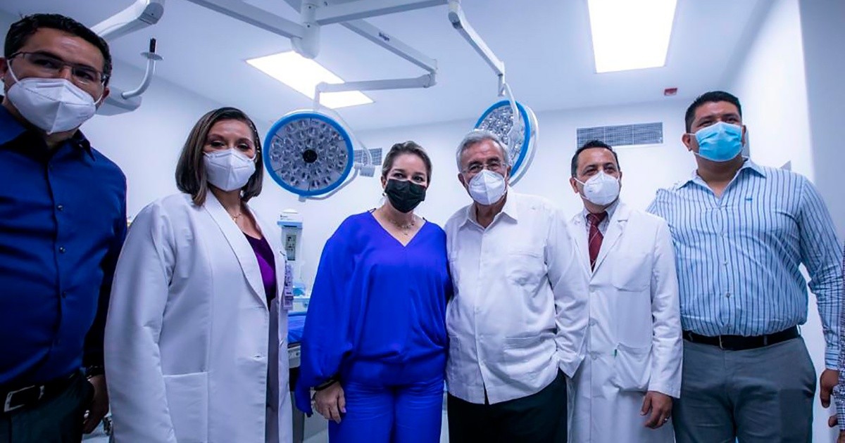 Rocha inaugurates four operating rooms at the Women's Hospital
