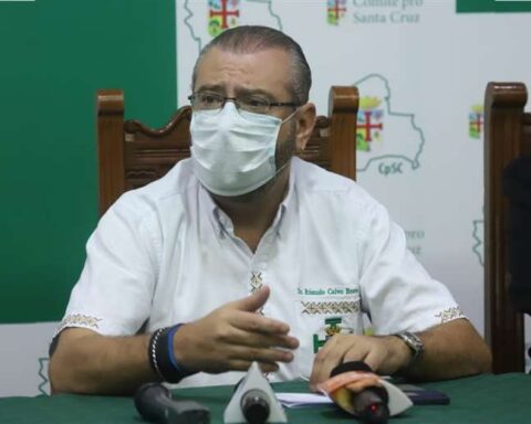 Rómulo Calvo, presidente del Comité pro Santa Cruz